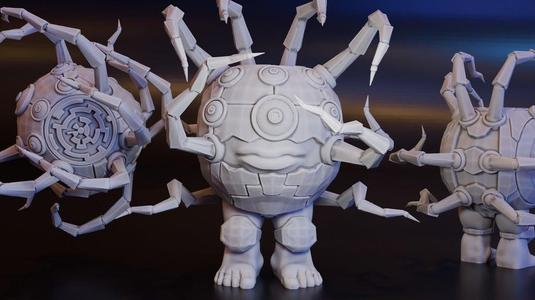 Decaton Modron, Large Construct (DND / TTRPG)