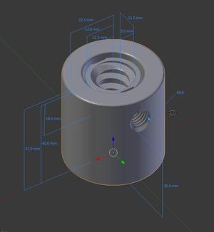 Repair Screw Nut Mechanism