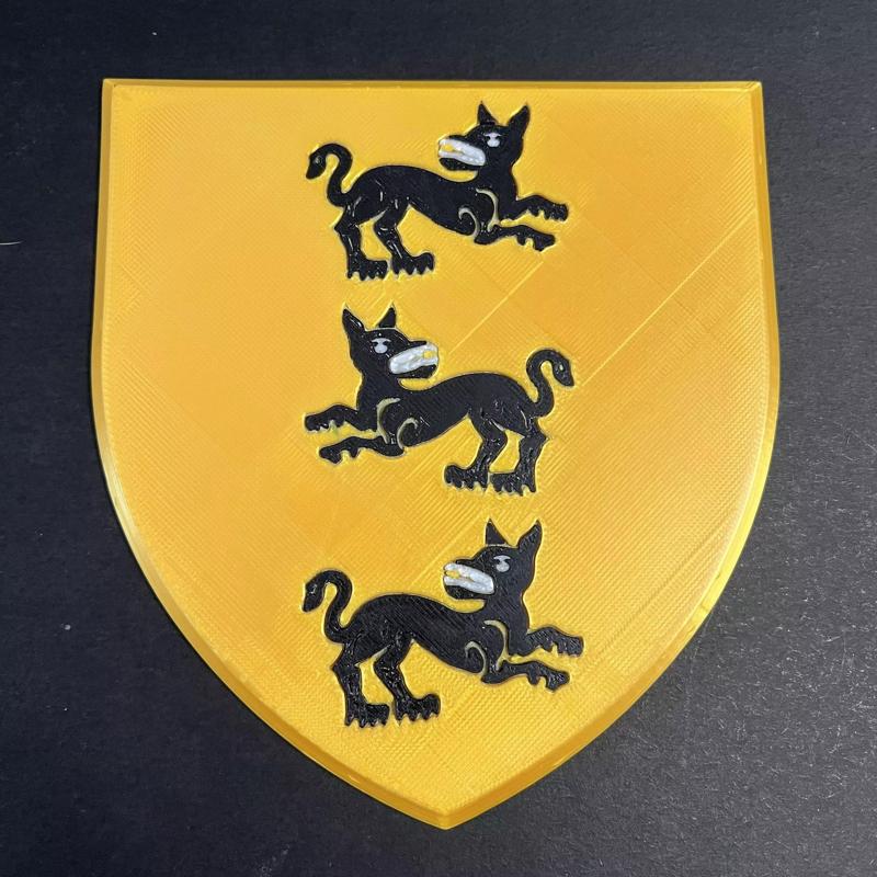 Game of Thrones Sigil of House Clegane Coaster