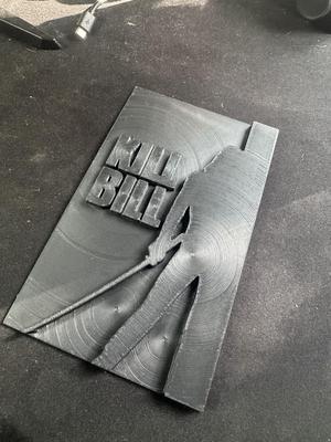 Kill Bill poster height map