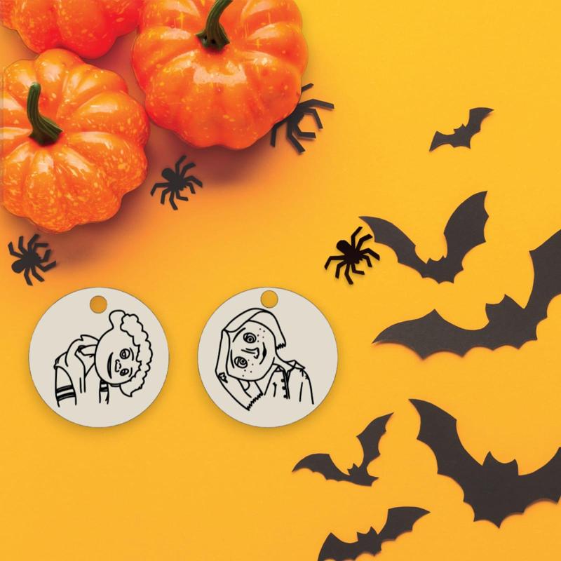 Llaveros de la pelicula Caroline