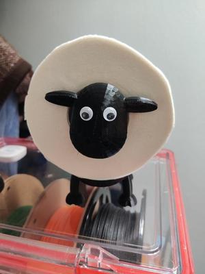 Shaun the Sheep Toilet Paper Roll Longer Neck