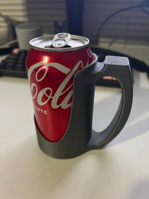 Coke can holder