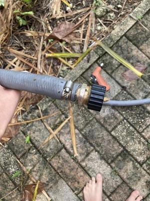 Garden hose to 3d printer nozzle