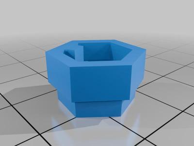 RadioMaster M12 Adapter for after market wheel.