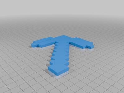 Minecraft pickaxe