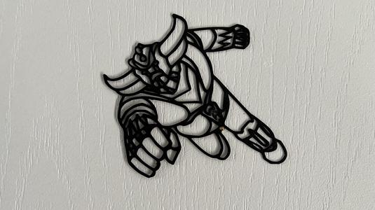 Goldorak Wall Art #1