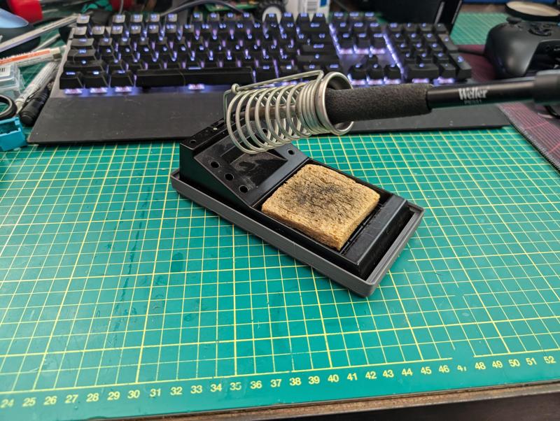 Gridfinity Weller WES51 Soldering Iron Stand Holder