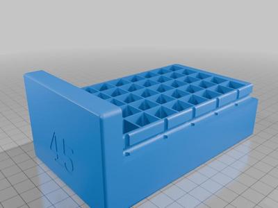 45 cal 40 round case (lid in collection on my account)