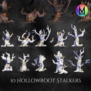 Halloween Spooky Tree Set -  Bundle of 10 Hollowroot Stalkers