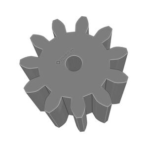 Gear Wheel PLN TTH11 BU00.75 SFT2.0mm - SPN-GWH-0023
