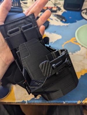 Angle adjustable Holster