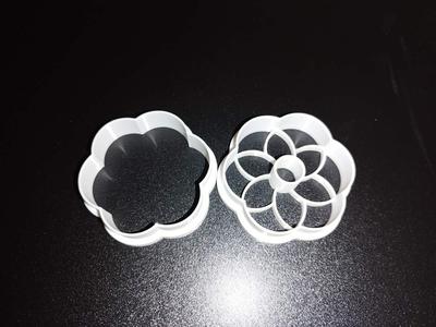 Flower cookie cutter