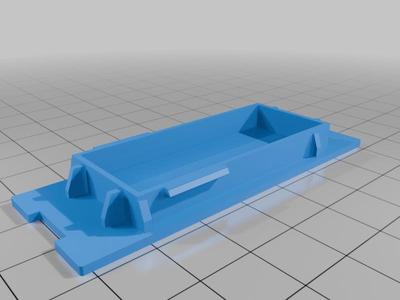 Renault Clio IV register plate light cover