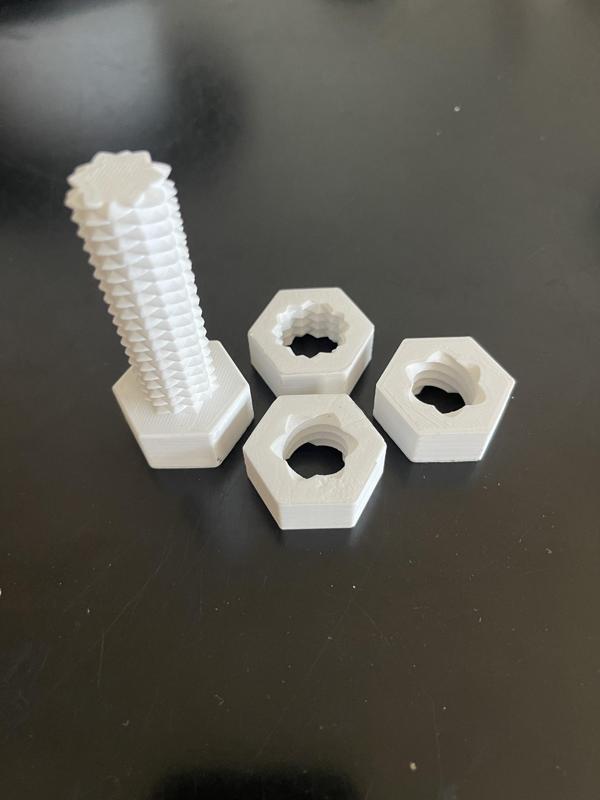 Multi directional bolt