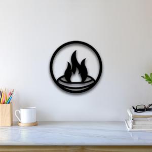 Four Element Fire Wall Art
