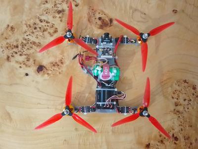 Strong printed 7" drone H-frame ( SpeedyBee ready ;-)