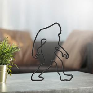 Monster Line Art, Modern, Minimalist