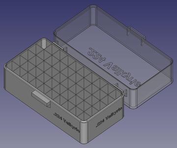 .224 Valkyrie, Spring Latch, PIP Hinge Modular Ammo Box