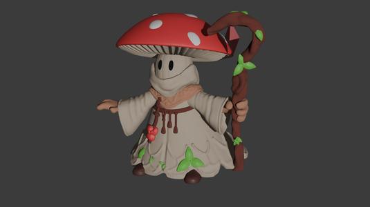 Fungi wizard for DnD