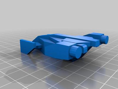Low-Poly Drake Cutlass Black (Star Citizen)