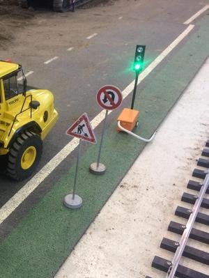 Mobilní semafor / Mobile traffic light 1:14