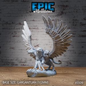 Circus Chimera / Carnival Animal Hybrid / Funfair Winged Performer / Mysterious Circus Resident / Wild Animal / Cabinet Beast