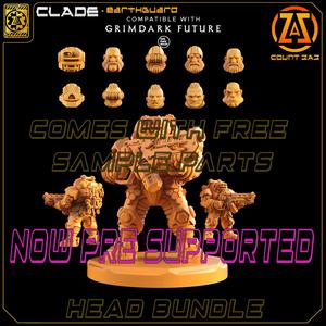 CLADE - HEAD BUNDLE - complete with FREE SAMPLE PARTS