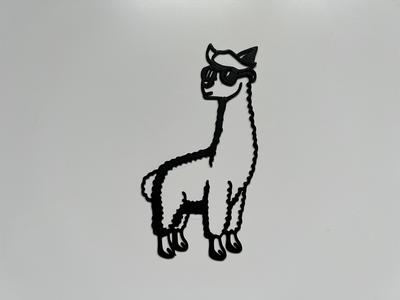 Lama Wall Art #4