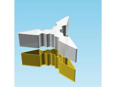 Shuriken 0038, nestable box (v2)