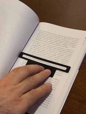 Friendly reading guide for ADHD, kids learning, ..