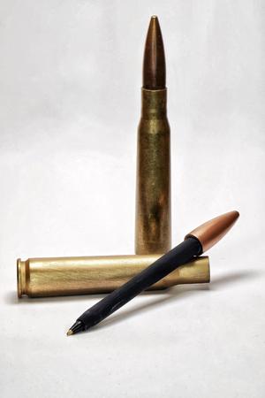 .50 Caliber BMG BIC Stick Ballpoint Pen