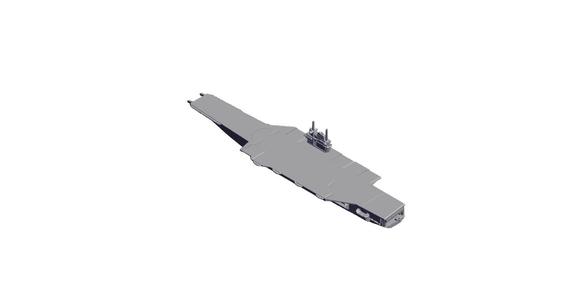2400 Scale USS Forrestal CV-59.stl