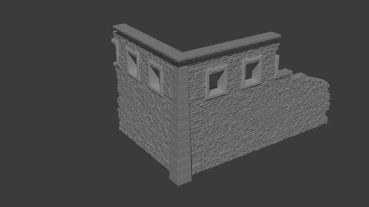 Egyptian fortress ruins