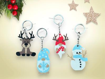christmas keychain