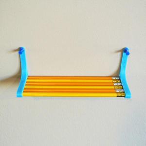 pencil shelf