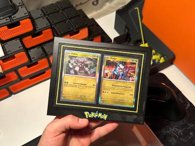 Frame for 2 Pokémon cards
