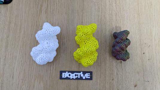 B-DNA dodecamer as surface - Voronoi style