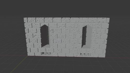 OpenLOCK 4x4 Arrow Slit Wall