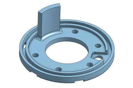 WW Golf 1 Luisi steering wheel hub for Porsche 911G