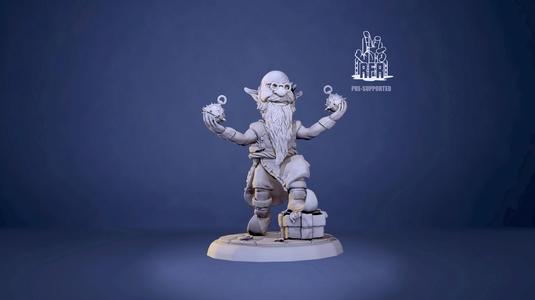 BlastingBartus - Tabletop Miniature (Pre-Supported)