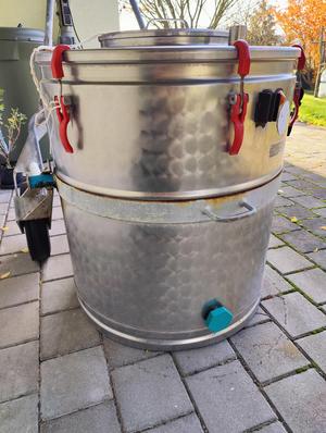 milk tank screw lid