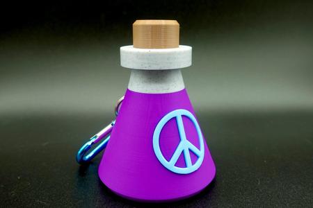 Stash Potion + Keychain (Peace Sign)