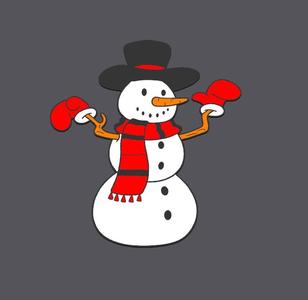 Christmas snowman