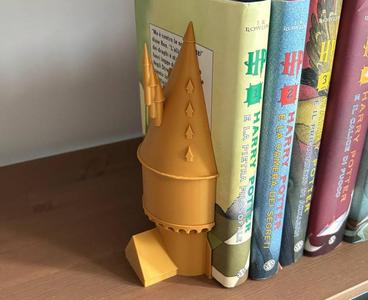 Hogwarts castle bookend