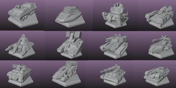 Battletech Gen 3 Vehicle Updates