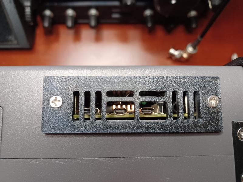 sBitx Top Cover Plate - Modified