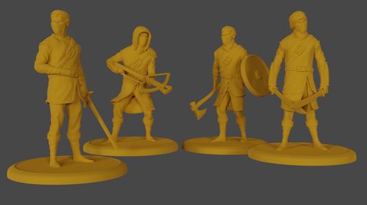 Bandits Mob (4 pieces)