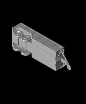1/35 Scale Jeep MT 6x6 Jeep Cargo Trailer.stl