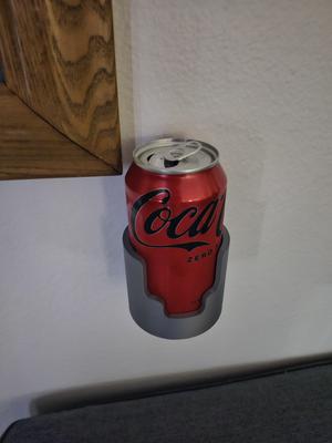 Wall Mounted Soda Can Holder